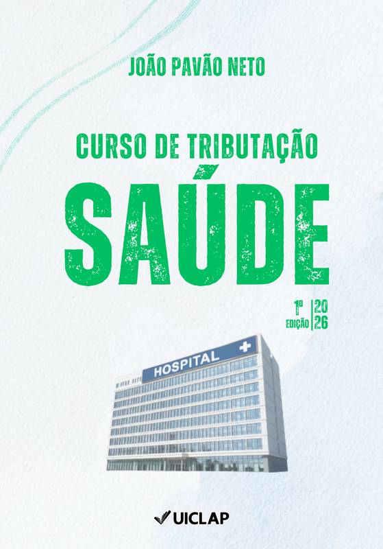 Capa do livro Curso de Tributação — Serviços da Saúde