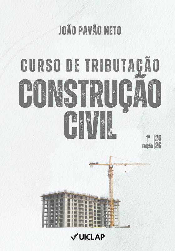 Capa do livro Curso de Tributação — Construção Civil