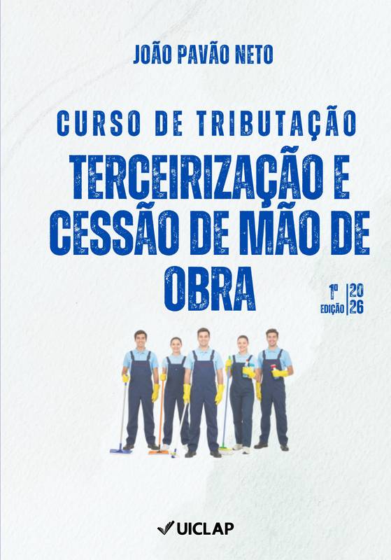 Capa do livro Curso de Tributação — Terceirização e Cessão de Mão de Obra