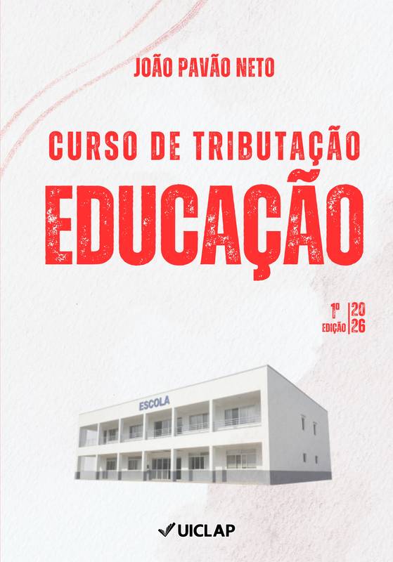 Capa do livro Curso de Tributação — Educação