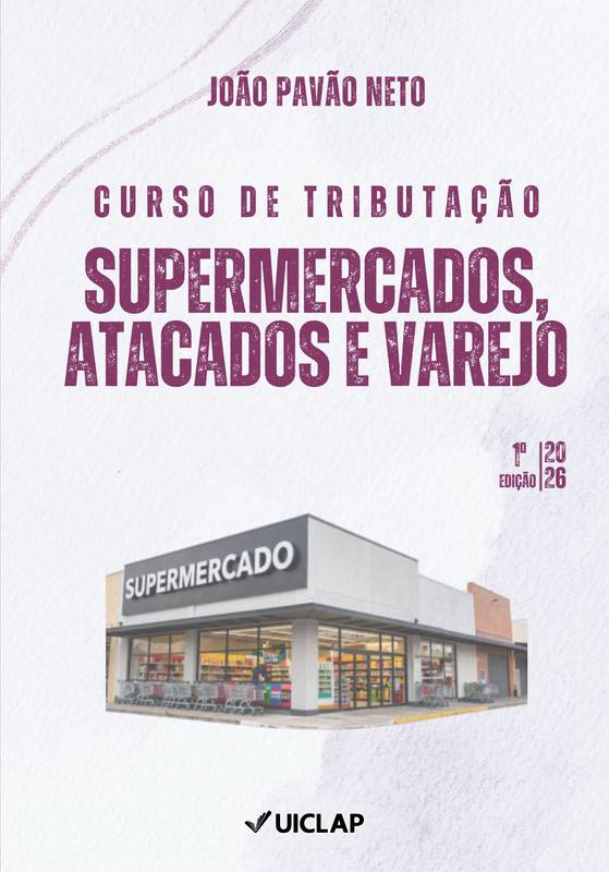Capa do livro Curso de Tributação — Supermercados, Atacados e Varejo