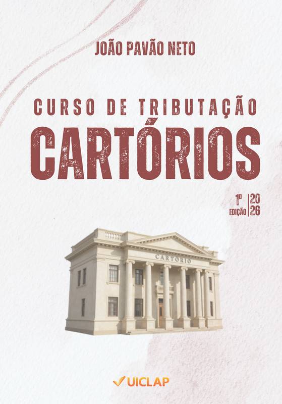 Capa do livro Curso de Tributação — Cartórios