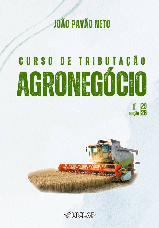 Capa do livro Curso de Tributação — Agronegócio