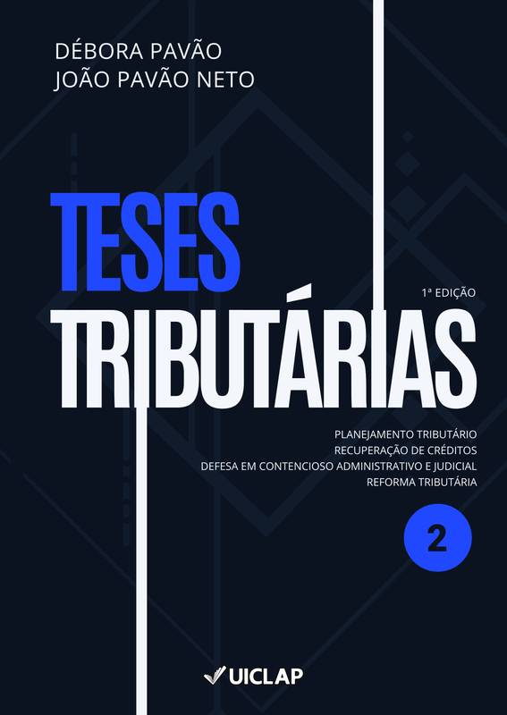 Capa do livro Teses Tributárias
