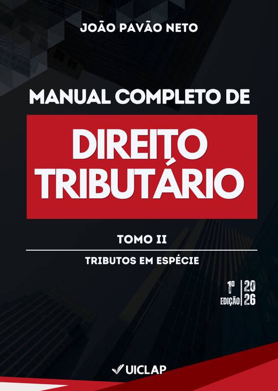 Capa do livro Manual Completo de Direito Tributário