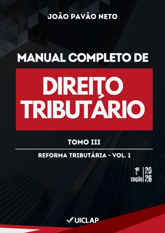 Capa do livro Manual Completo de Direito Tributário